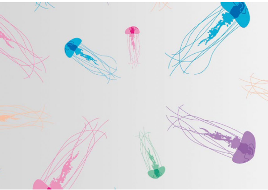 طرح کاسه روشویی silicis-jellyfish