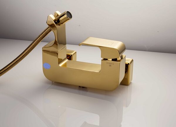 هودین شیر توالت طلایی مدل بیوتی Beauty