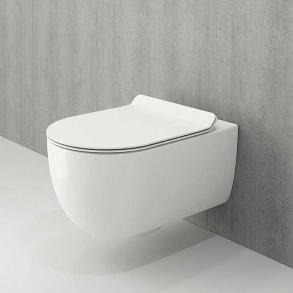 توالت وال هنگ مشکی Bocchi مدل V -Tondo