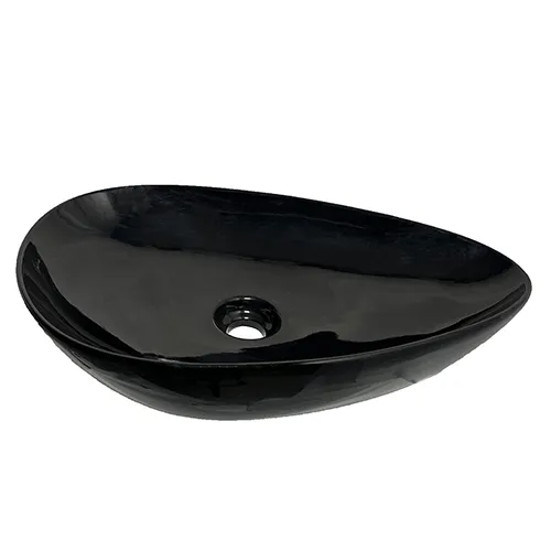 روشویی روکابینتی گاتریا مدل بوات Boat قایقی رنگ مشکی